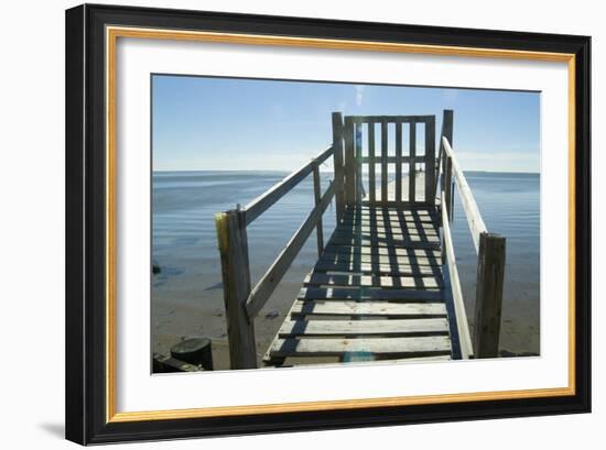 Bayou La Batre, Alabama- Jetty-Natalie Tepper-Framed Photo