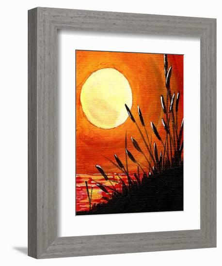 Bayou Moon-Cindy Thornton-Framed Art Print