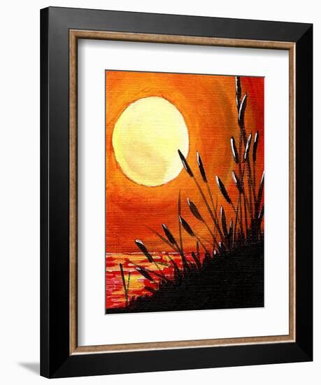 Bayou Moon-Cindy Thornton-Framed Art Print