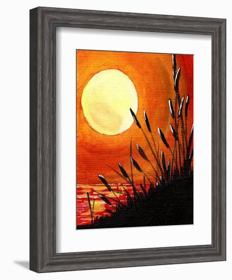 Bayou Moon-Cindy Thornton-Framed Art Print