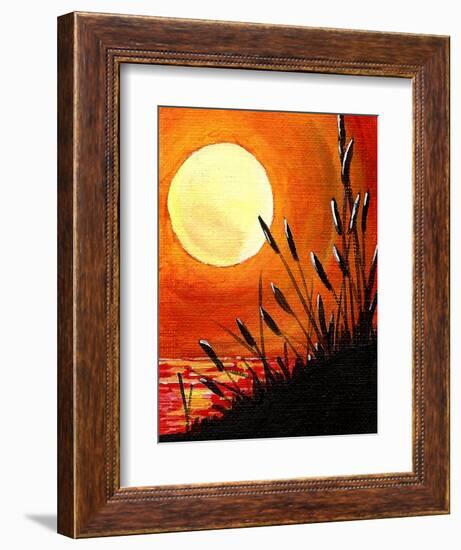 Bayou Moon-Cindy Thornton-Framed Art Print