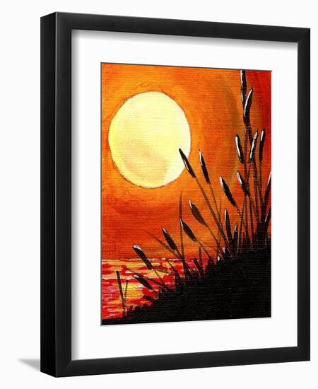 Bayou Moon-Cindy Thornton-Framed Art Print