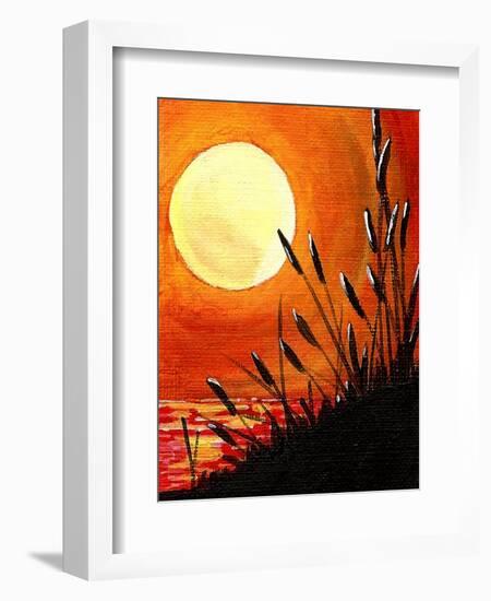 Bayou Moon-Cindy Thornton-Framed Art Print