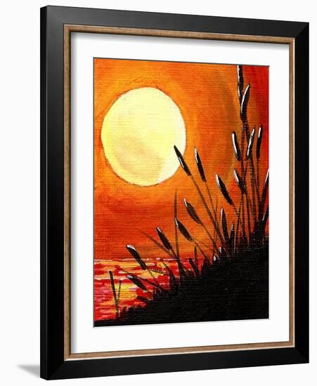 Bayou Moon-Cindy Thornton-Framed Art Print