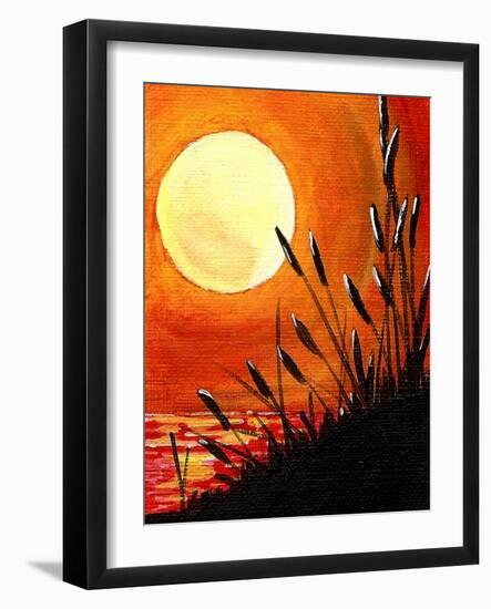 Bayou Moon-Cindy Thornton-Framed Art Print