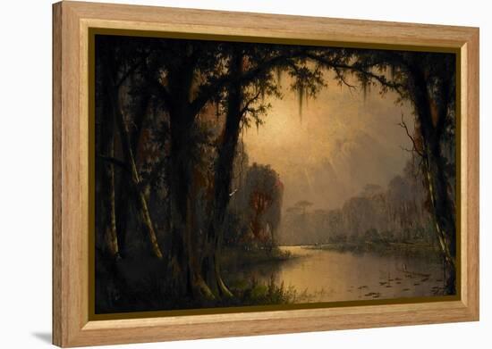 Bayou Teche, Louisiana, 1883-Joseph Rusling Meeker-Framed Premier Image Canvas