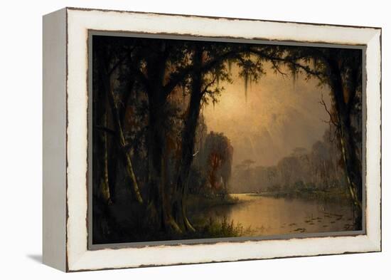 Bayou Teche, Louisiana, 1883-Joseph Rusling Meeker-Framed Premier Image Canvas