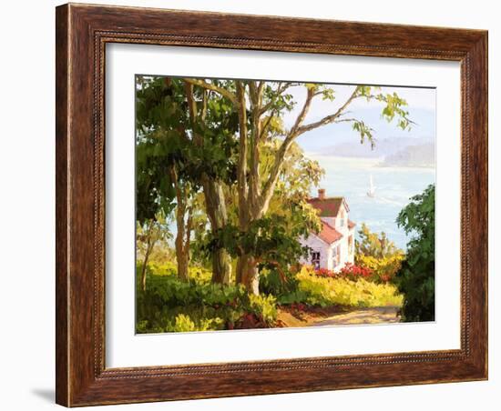 Bayside Digs-Erin Dertner-Framed Art Print