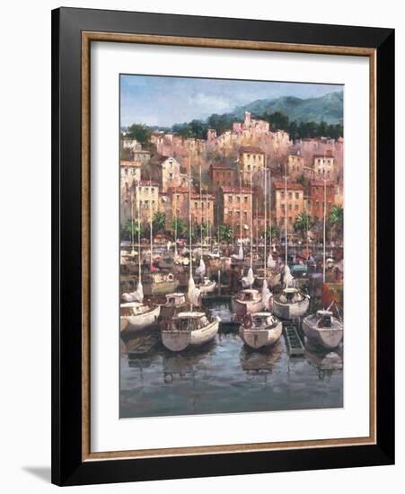 Bayside Harbor I-Furtesen-Framed Art Print