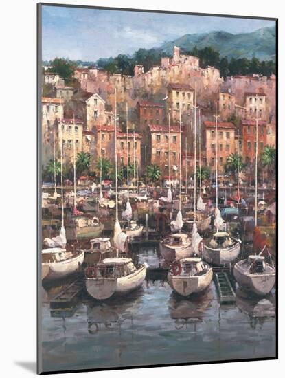 Bayside Harbor I-Furtesen-Mounted Art Print