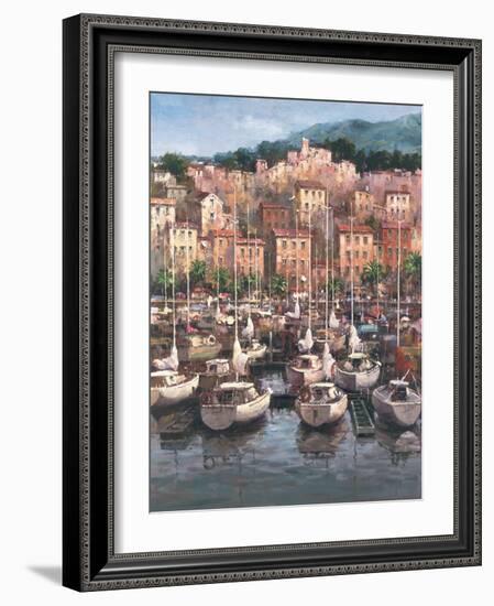 Bayside Harbor I-Furtesen-Framed Art Print