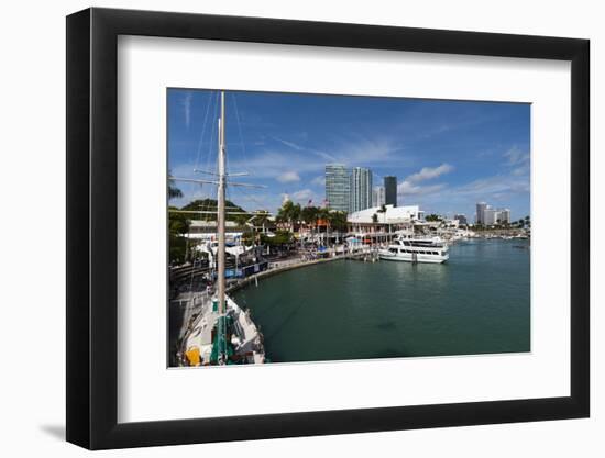 Bayside Marina, Downtown, Miami, Florida, United States of America, North America-Sergio Pitamitz-Framed Photographic Print