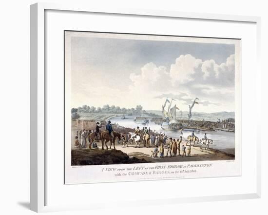 Bayswater, Paddington, London, 1801-J Jeakes-Framed Giclee Print