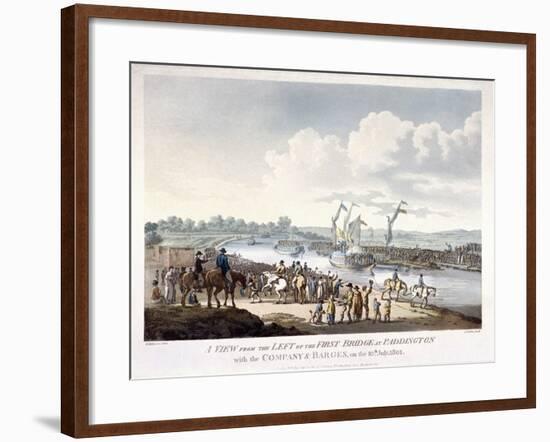 Bayswater, Paddington, London, 1801-J Jeakes-Framed Giclee Print