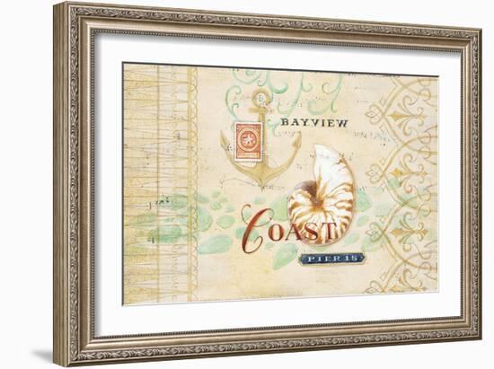 Bayview Coast-Angela Staehling-Framed Art Print