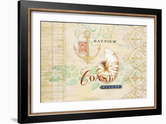 Bayview Coast-Angela Staehling-Framed Art Print