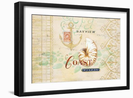 Bayview Coast-Angela Staehling-Framed Art Print