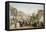 Bazaar at Kabul During the Fruit Season, First Anglo-Afghan War, 1838-1842-James Atkinson-Framed Premier Image Canvas