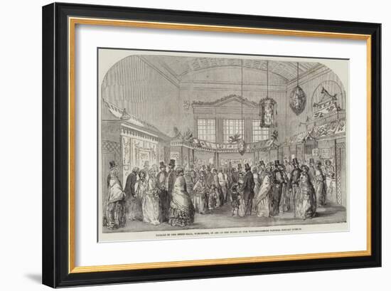 Bazaar in the Shire-Hall-null-Framed Giclee Print