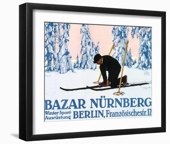 Bazar Nurnberg-Carl Kunst-Framed Art Print