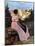 Bazille: Pink Dress, 1864-Frederic Bazille-Mounted Giclee Print