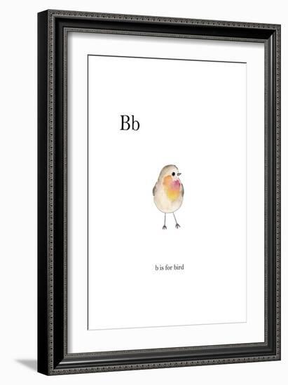 Bb Is For Bird-Leah Straatsma-Framed Art Print