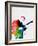 BB King Watercolor-Lora Feldman-Framed Art Print