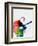 BB King Watercolor-Lora Feldman-Framed Art Print