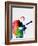 BB King Watercolor-Lora Feldman-Framed Art Print