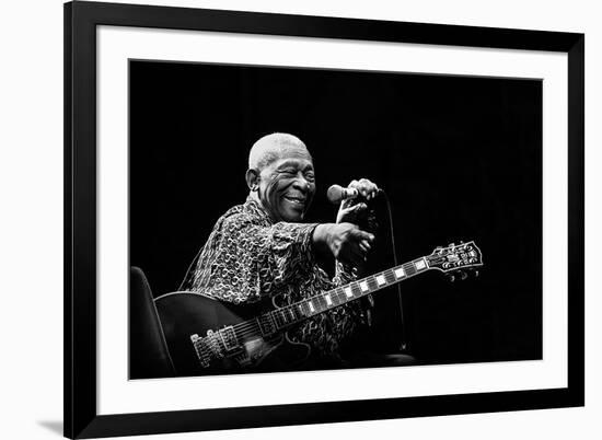 BB King-Alice Lorenzini-Framed Art Print