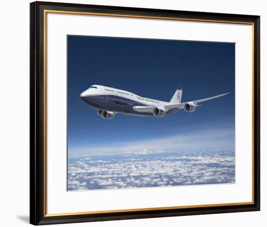 BBJ MAX 8 based on the 737 MAX 8-null-Framed Premium Giclee Print