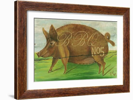 BBQ No.5-Gigi Begin-Framed Giclee Print