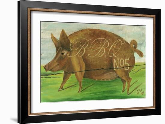 BBQ No.5-Gigi Begin-Framed Giclee Print