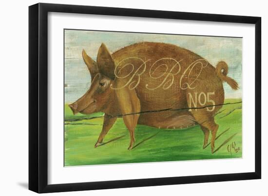 BBQ No.5-Gigi Begin-Framed Giclee Print