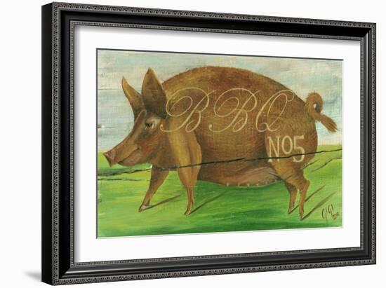 BBQ No.5-Gigi Begin-Framed Giclee Print