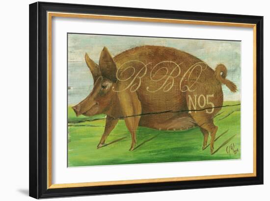 BBQ No.5-Gigi Begin-Framed Giclee Print