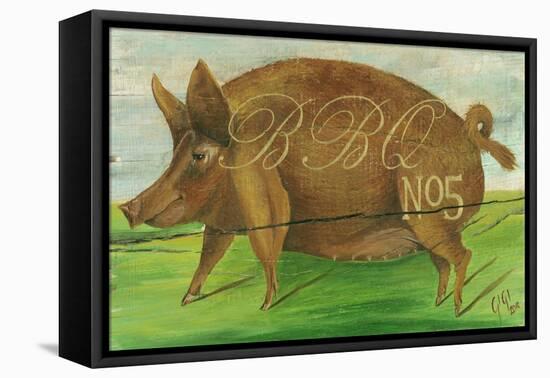 BBQ No.5-Gigi Begin-Framed Premier Image Canvas