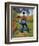 BBQ-Sterling Brown-Framed Art Print