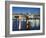 BC Place Stadium and Residential City Buildings, False Creek, Vancouver, British Columbia, Canada-Christian Kober-Framed Photographic Print