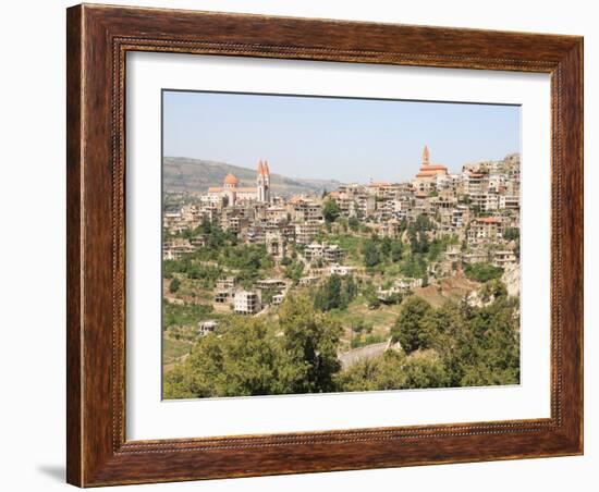 Bcharre, Qadisha Valley, Lebanon, Middle East-Wendy Connett-Framed Photographic Print