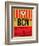 BCN Barcelona Luggage Tag 1-NaxArt-Framed Art Print