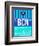 BCN Barcelona Luggage Tag 2-NaxArt-Framed Art Print