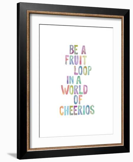 Be A Fruit Loop-Brett Wilson-Framed Art Print