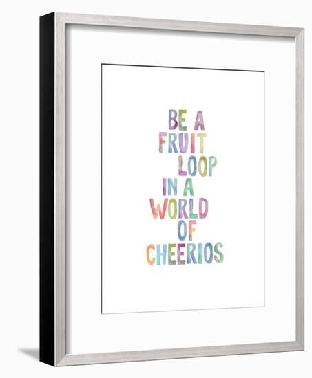 Be A Fruit Loop-Brett Wilson-Framed Art Print