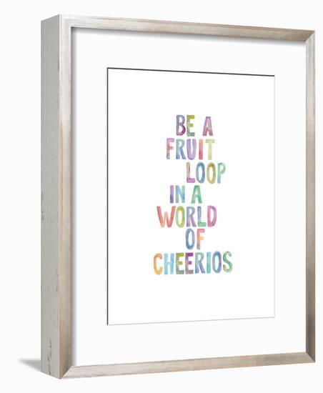 Be A Fruit Loop-Brett Wilson-Framed Art Print