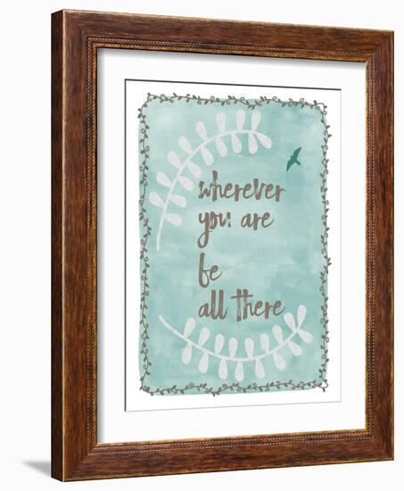 Be All There-Erin Clark-Framed Giclee Print