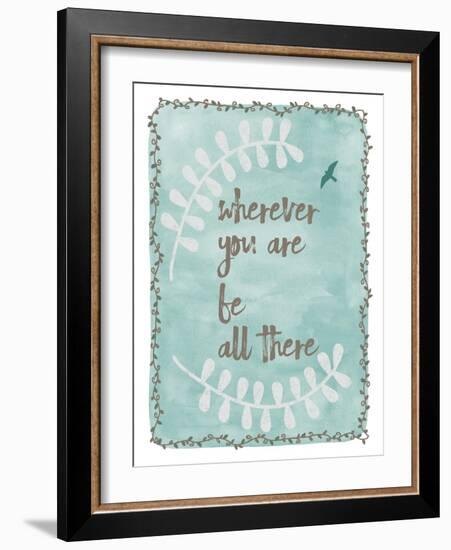 Be All There-Erin Clark-Framed Giclee Print