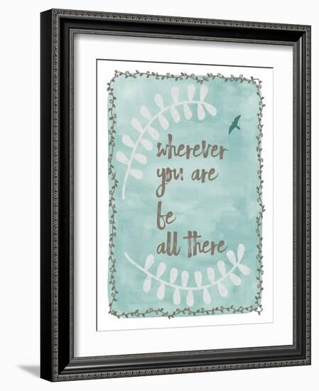 Be All There-Erin Clark-Framed Giclee Print