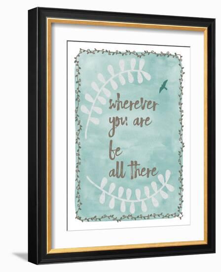 Be All There-Erin Clark-Framed Giclee Print