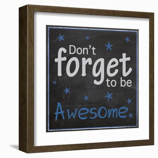 Be Awesome-Lauren Gibbons-Framed Art Print